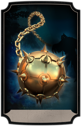 Molochs Ball And Chain Post