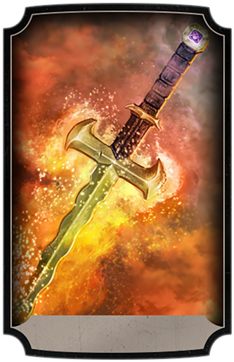 Wavy Sword Post