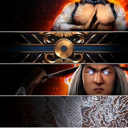 Liu Kang · Atlas (MK11 · Fire God)