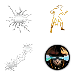 Raiden · Icons Atlas (Injustice Gold)