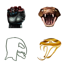 Reptile · Icons Atlas (Primary Diamond)