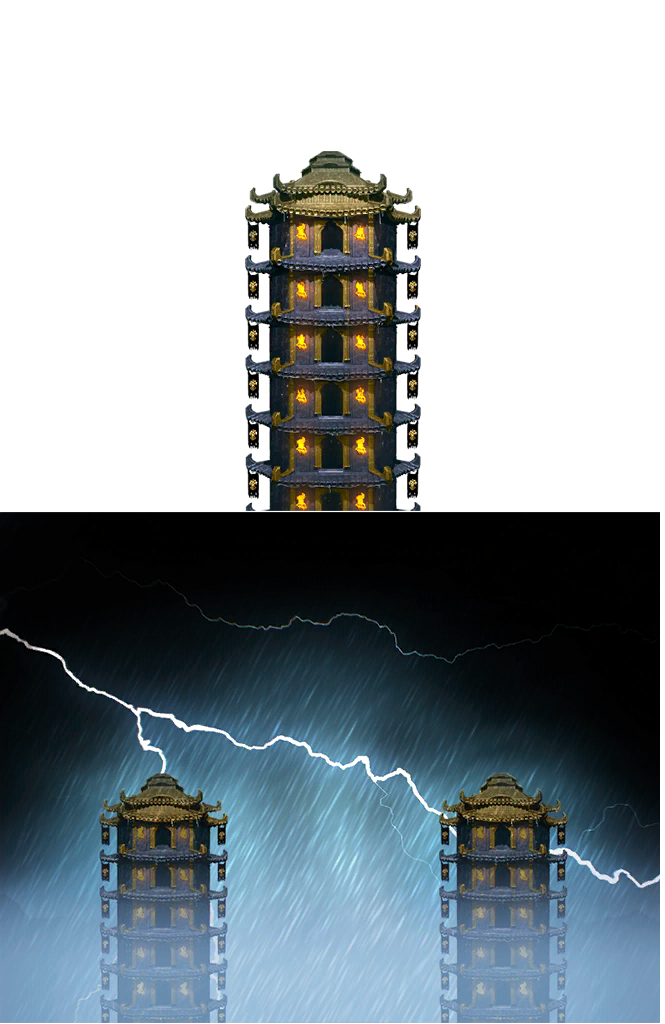Hard Black Dragon Tower
